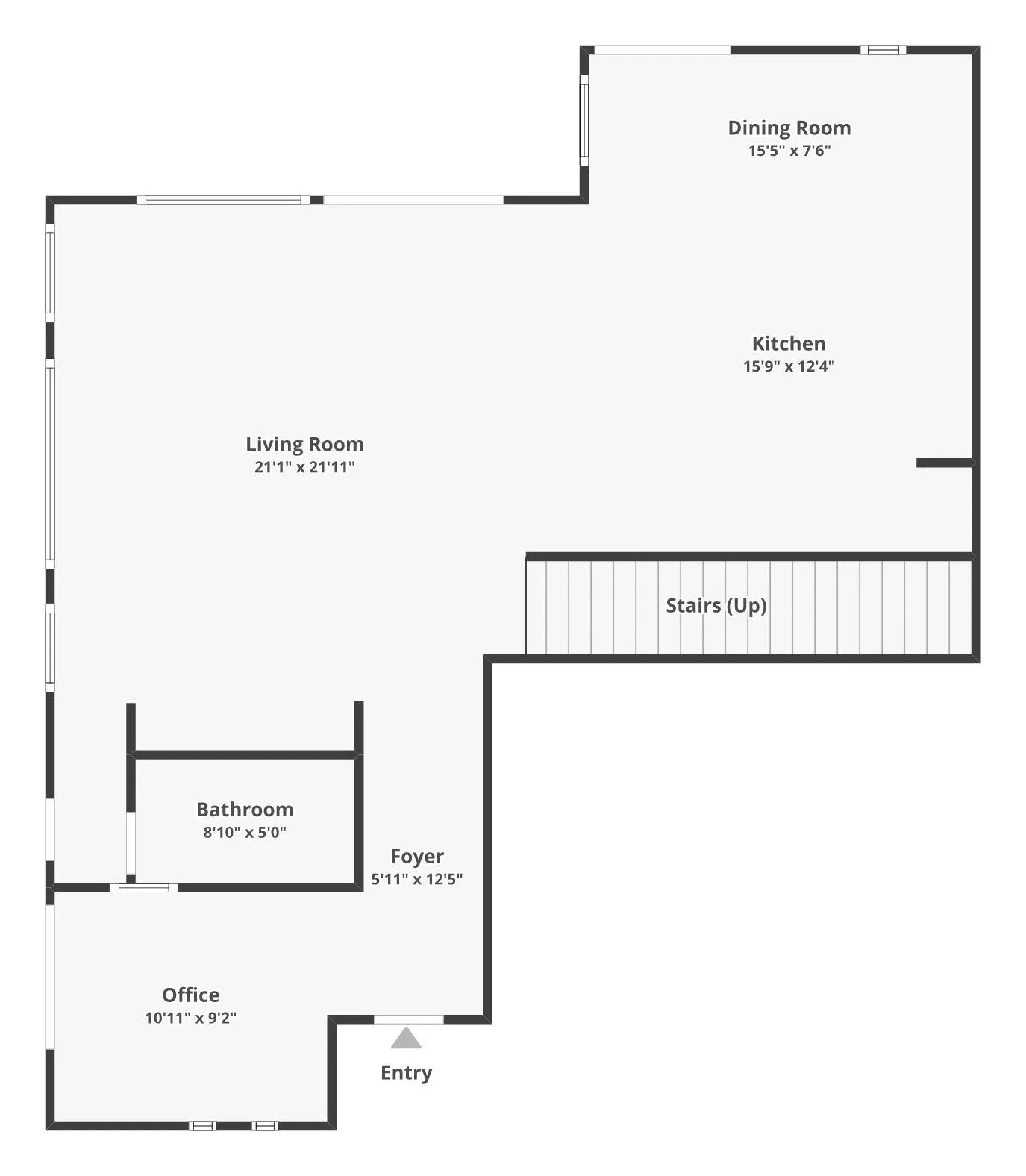 First floor floor plan